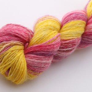 Handspun Yarn | Merino / Silk | Good Morning Sunshine