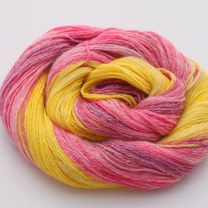 Handspun Yarn | Merino / Silk | Good Morning Sunshine