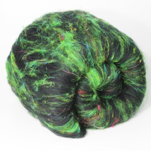 Spinning Fiber Batt - Merino / Sari Silk - All Colours