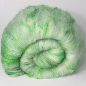 Spinning Fiber Batt | Art Batt | Polwarth / Merino / BFL / Sari Silk