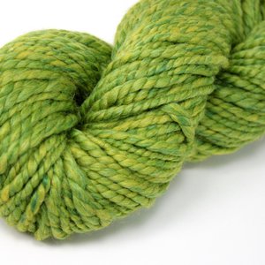 Handspun Yarn | Merino / Silk / Bamboo | Lemongrass