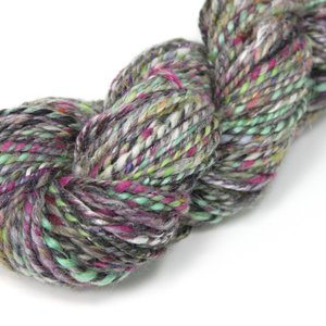 Handspun Thick and Thin Yarn | Mixed Fibers | Batt Barf