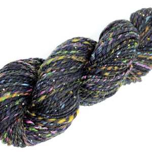 Handspun Beaded Yarn | Mixed Wools | Disco Fever