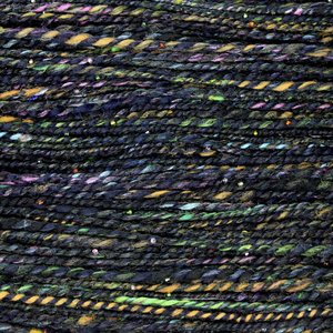 Handspun Beaded Yarn | Mixed Wools | Disco Fever