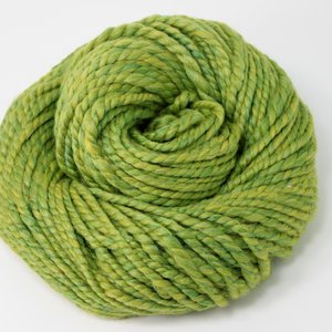 Handspun Yarn | Merino / Silk / Bamboo | Lemongrass