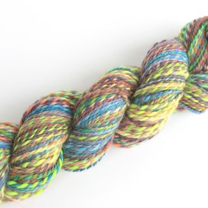 Handspun Yarn | Baby Alpaca | Roller Derby