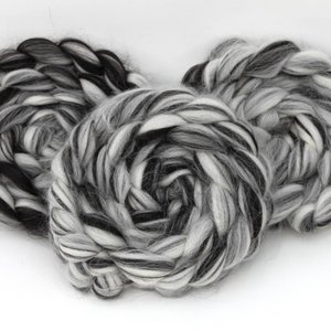 Handspun Yarn | 2-Tone Baby Alpaca