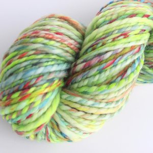 Handspun Yarn | Superwash Merino | Clown Barf