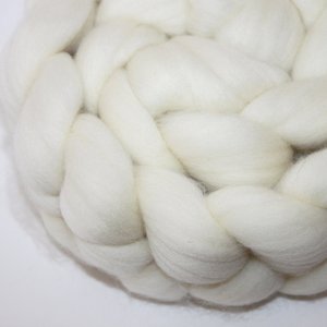 Superfine Merino - Undyed Top - Natural Roving - Spinning Fiber