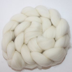 Superfine Merino - Undyed Top - Natural Roving - Spinning Fiber