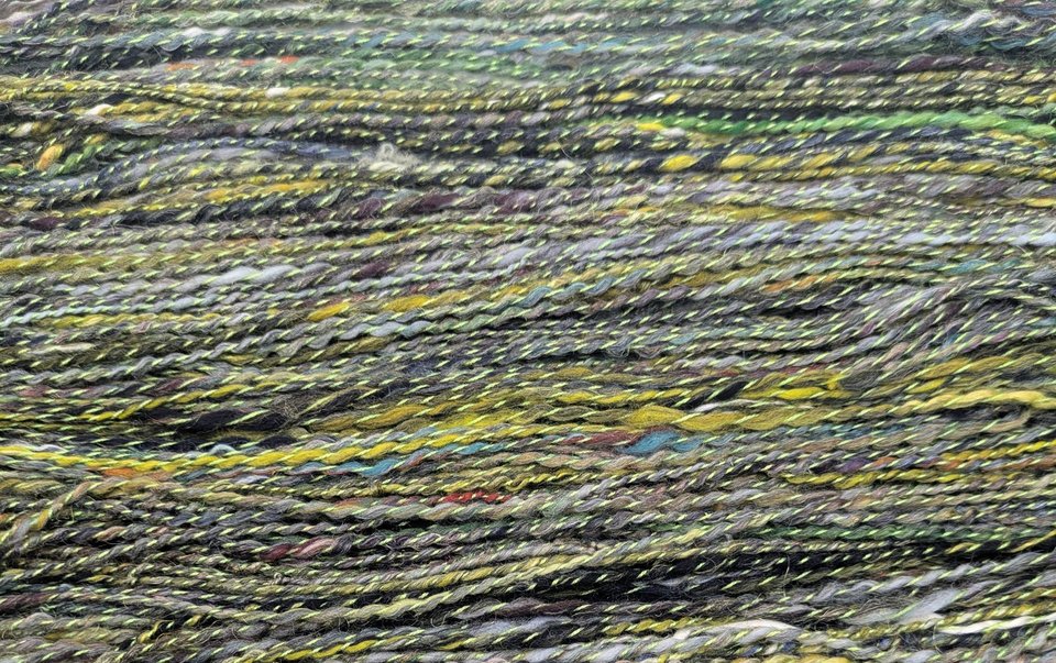 Handspun Twists Yarn | Wool / Silk