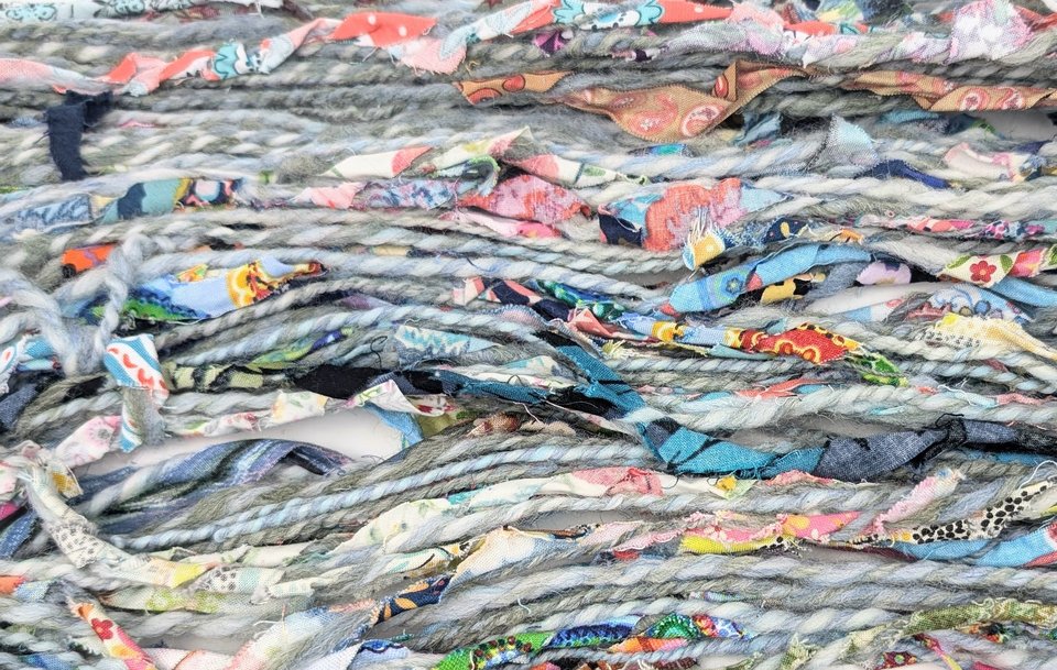 Handspun Art Yarn | Fabric Yarn