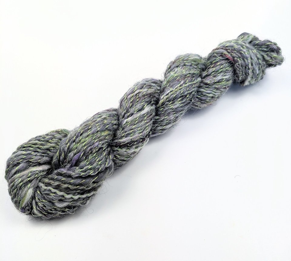 Handspun Twists Yarn | Wool / Silk