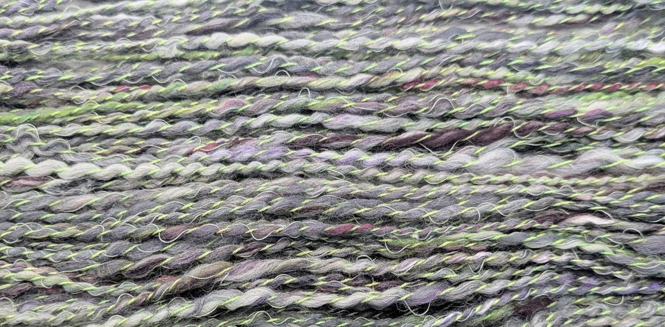 Handspun Twists Yarn | Wool / Silk