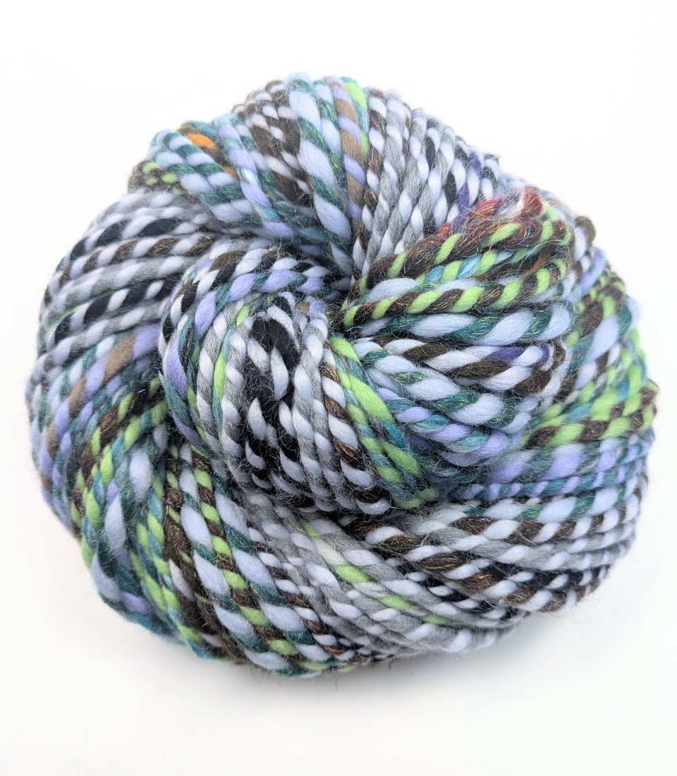 Handspun Yarn | Mixed Luxury Fibers | Bits and Bobs