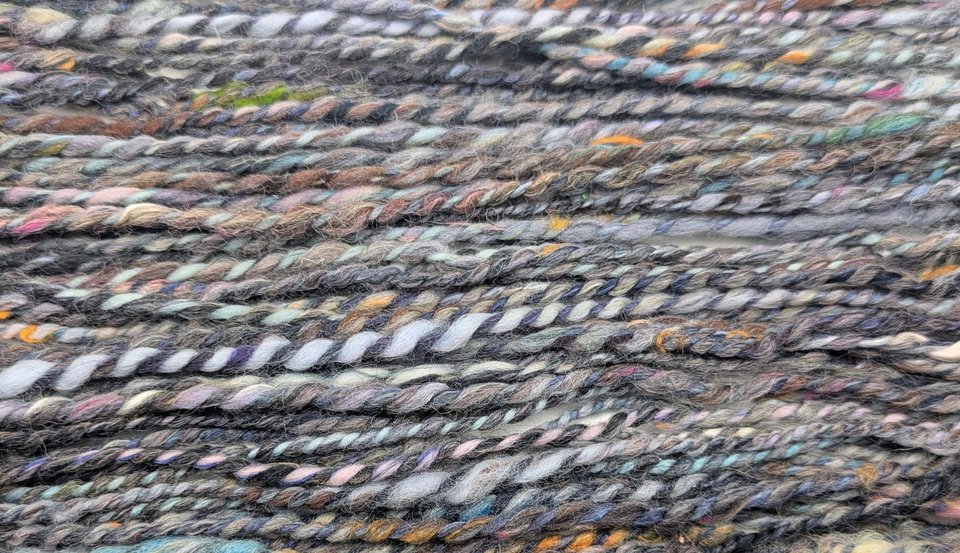 Handspun Art Yarn | Batt Barf