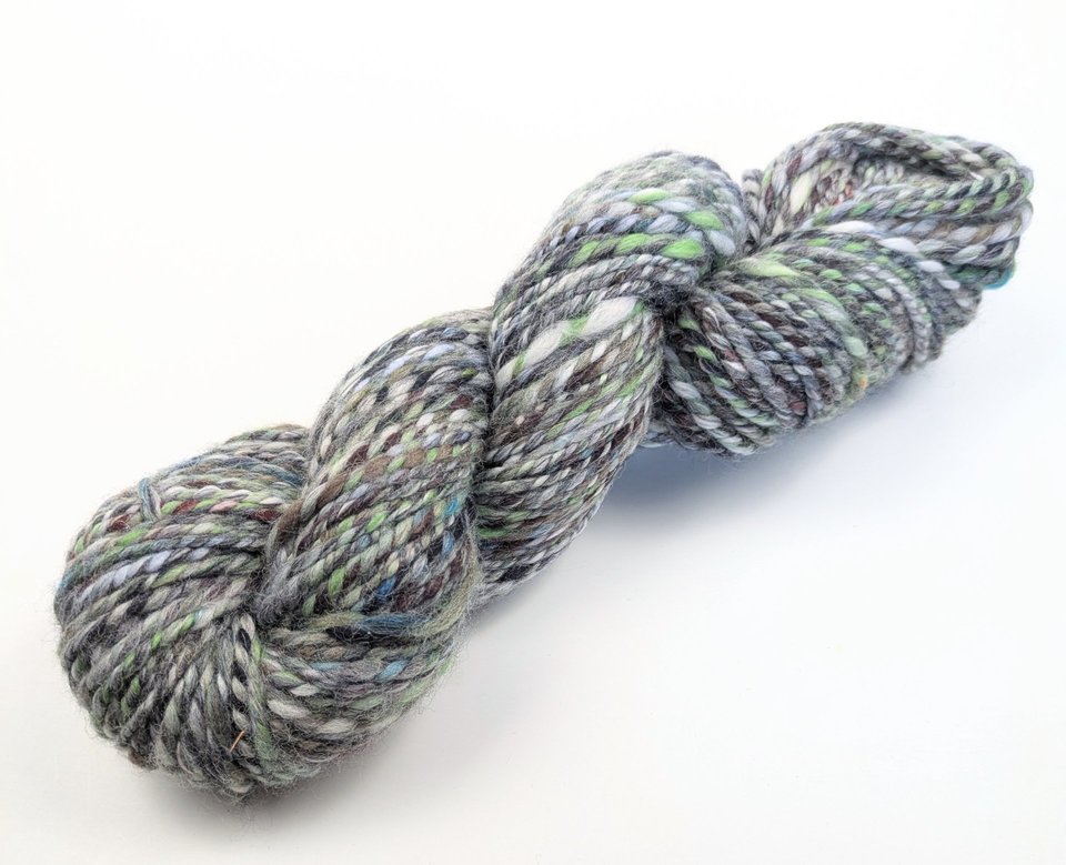 Handspun Art Yarn | Batt Barf