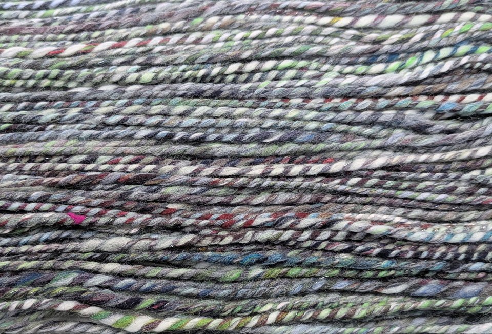 Handspun Art Yarn | Batt Barf