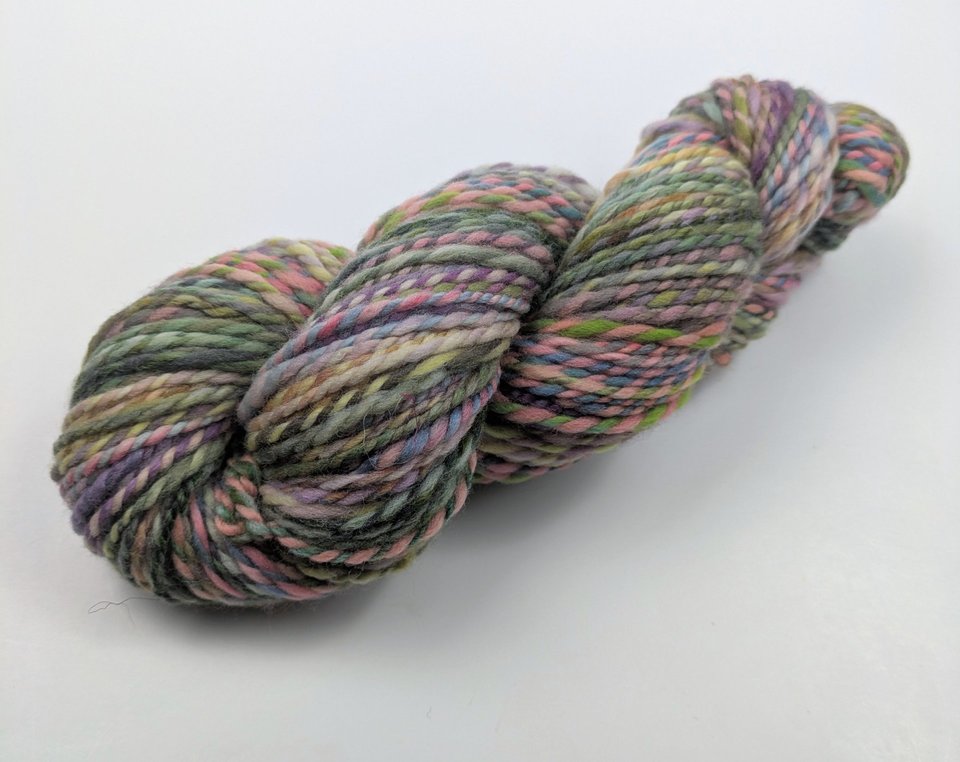 Handspun Yarn | Mixed Fibers | 2-Ply Yarn