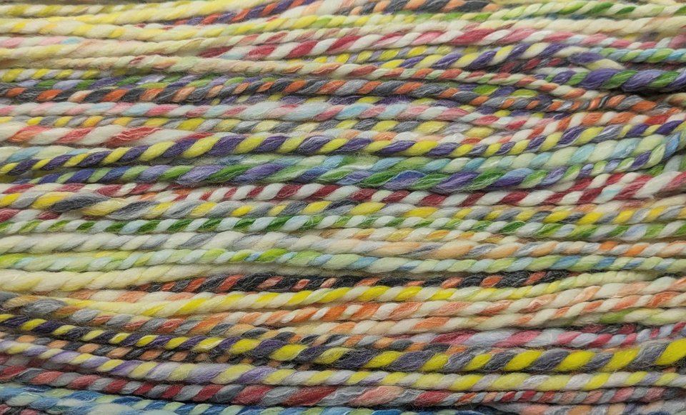 Handspun Yarn | SW Merino / Nylon / Bamboo | 2-Ply Yarn