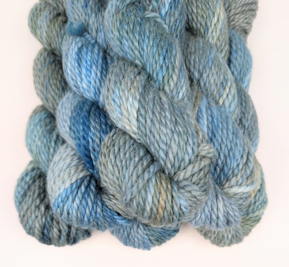 Hand Dyed. Hand Painted Yarn - Baby Alpaca / Merino - Everest