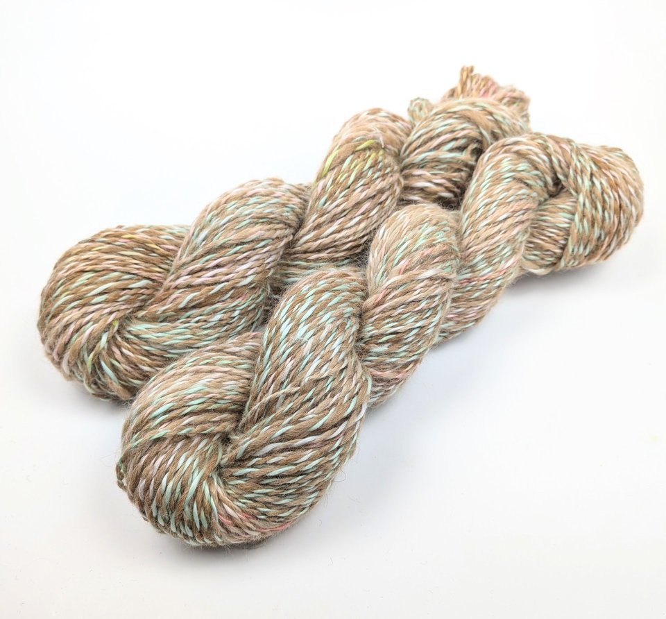 Handspun Yarn | Banana / Alpaca | 2-Ply Yarn