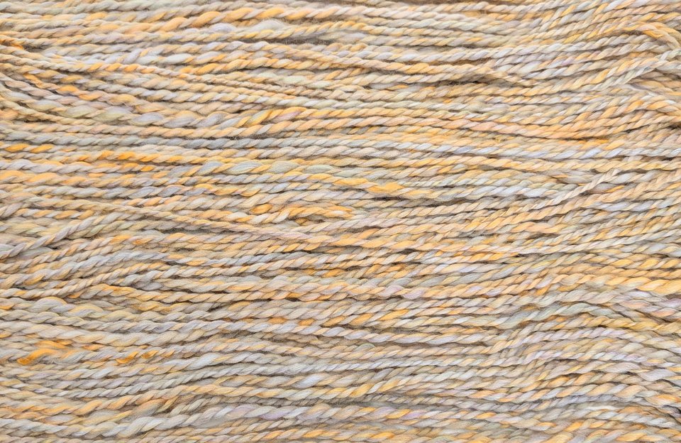 Handspun Yarn | Merino / Mulberry Silk /  Bamboo | Apollo