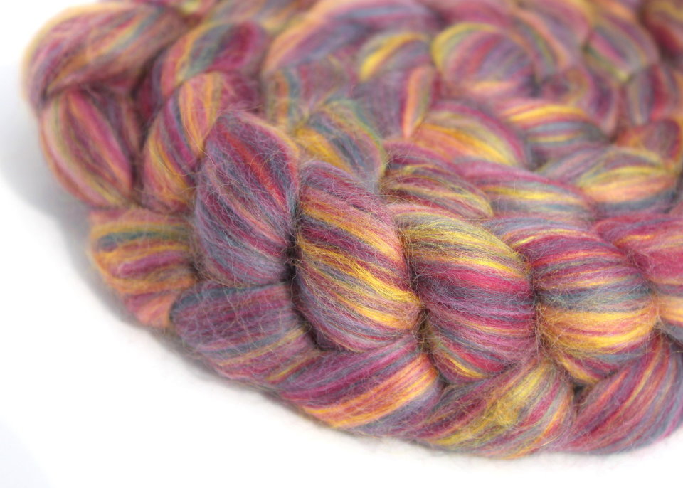 Blended Roving / Combed Top | Merino / Bamboo | Magic Carpet Ride