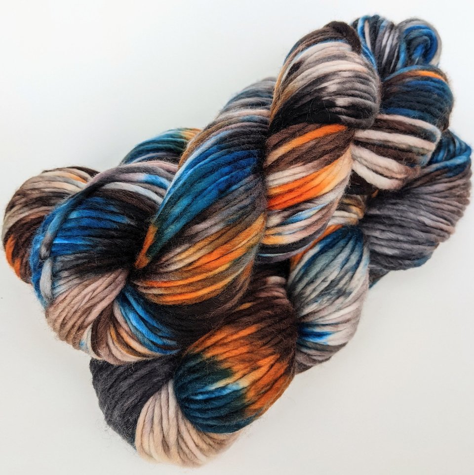 Hand Dyed Yarn | Superwash Merino / Cashmere / Nylon | Spaceballs