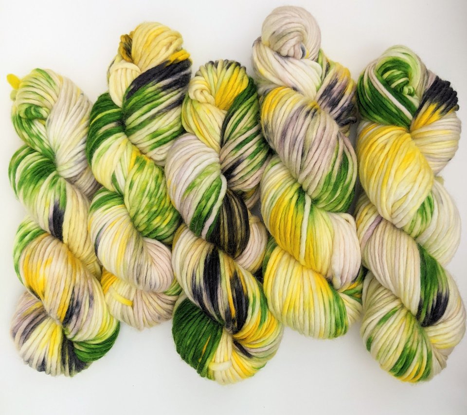 Hand Dyed Yarn | Superwash Merino / Cashmere / Nylon | Fighting Irish