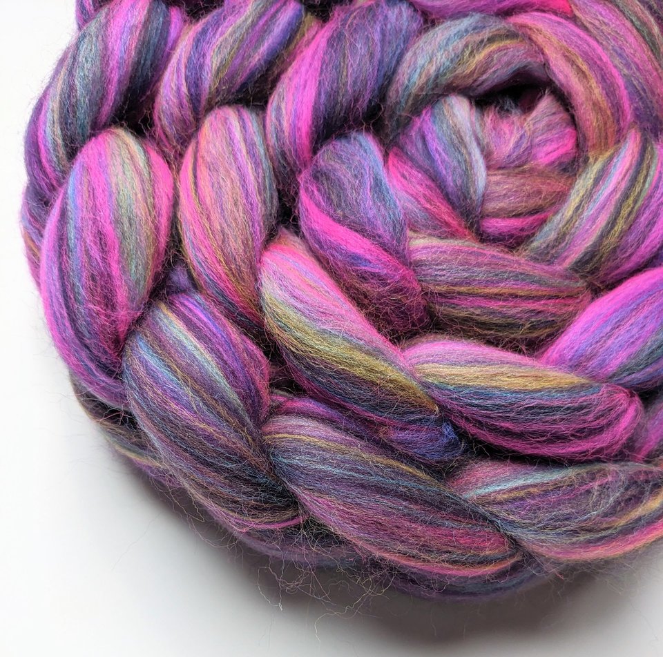 Blended Roving / Combed Top | Merino | Groovy