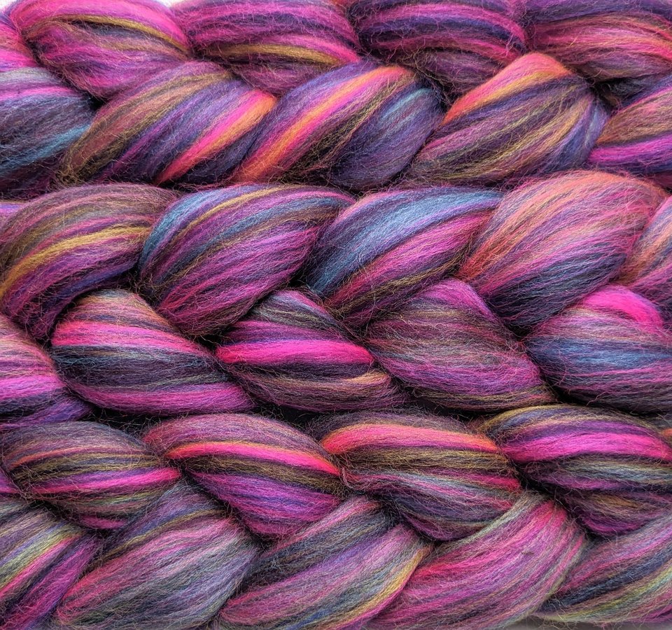 Blended Roving / Combed Top | Merino | Groovy
