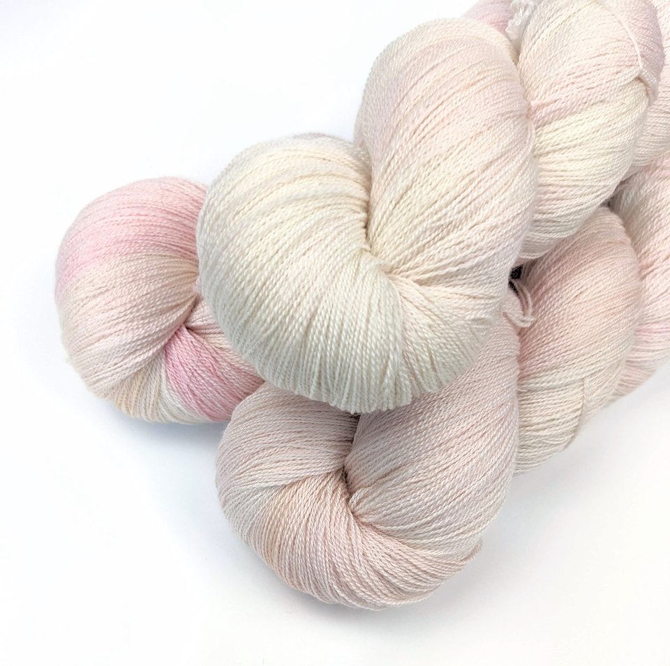 Hand Dyed / Painted Yarn | Lace Weight | Merino / Silk | Serendipity