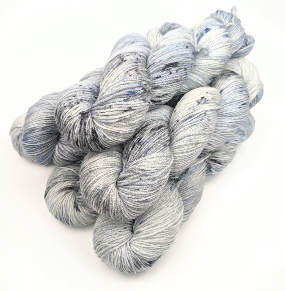 Hand Dyed / Painted Yarn | Fingering Weight | SW Merino / Nylon | Smoke Show