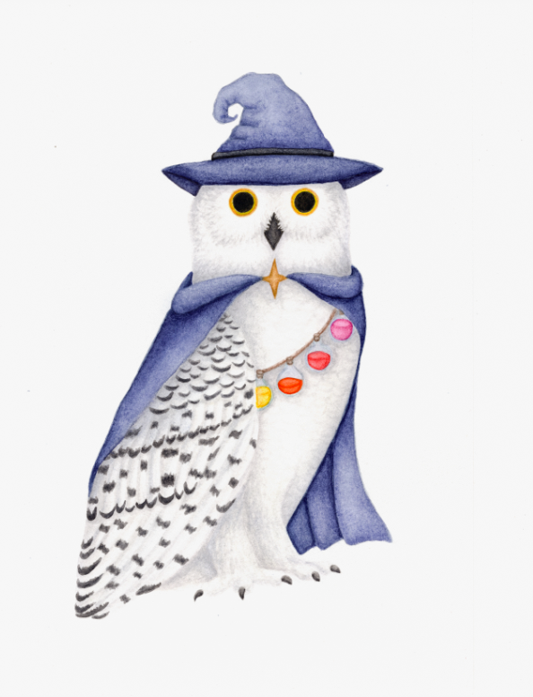 Art Print | Digital Download | Owl