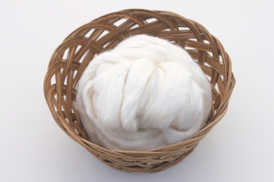 Undyed Top / Roving | Bamboo