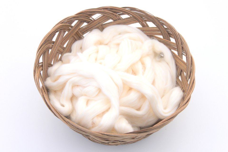 Undyed Roving | Egyptian Cotton