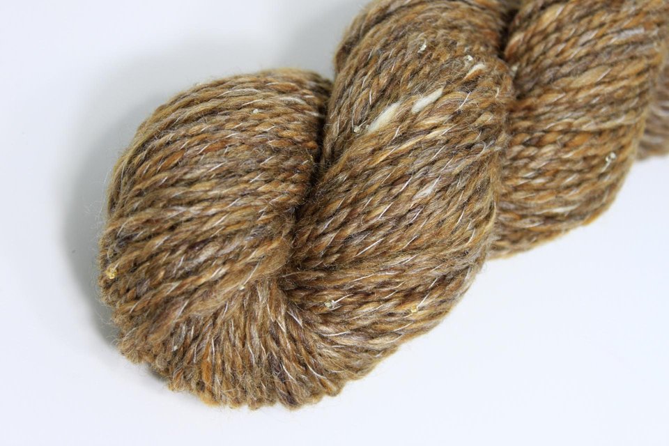 Handspun Beaded Yarn | Merino / Silk | Gruffalo