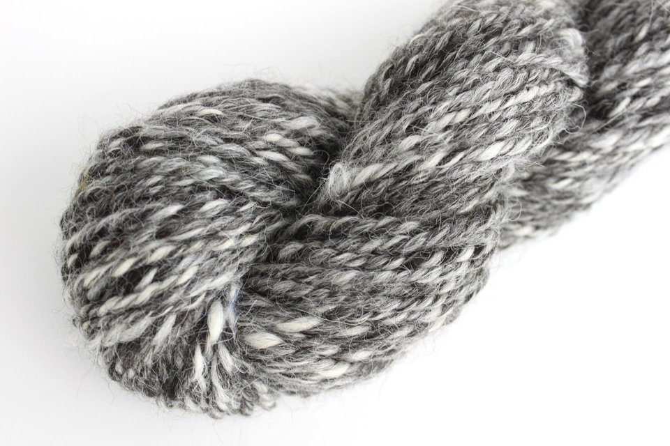 Handspun Yarn | 2-Tone Baby Alpaca