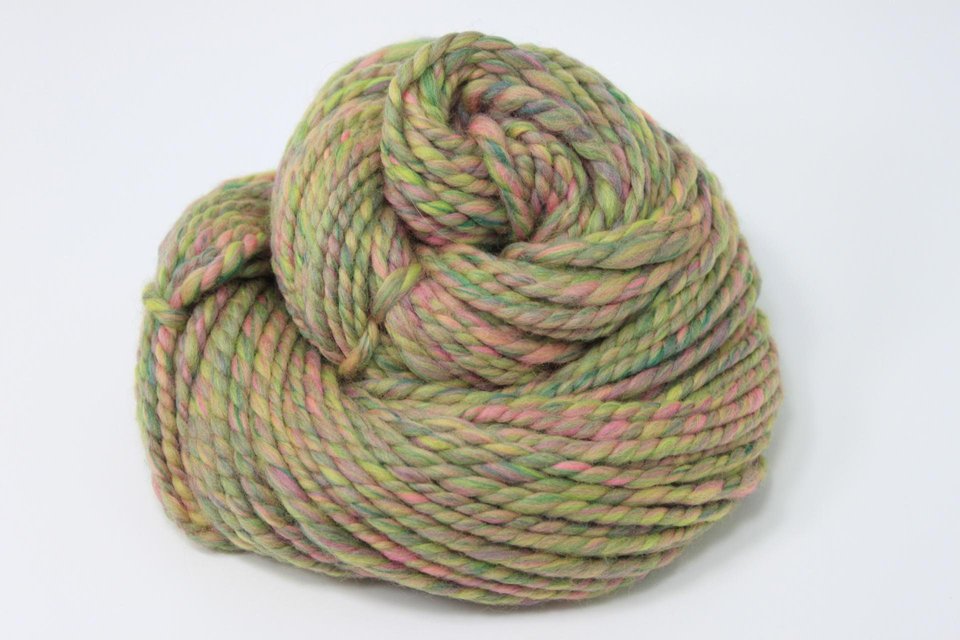 Handspun Yarn | Merino / Bamboo | Blossom