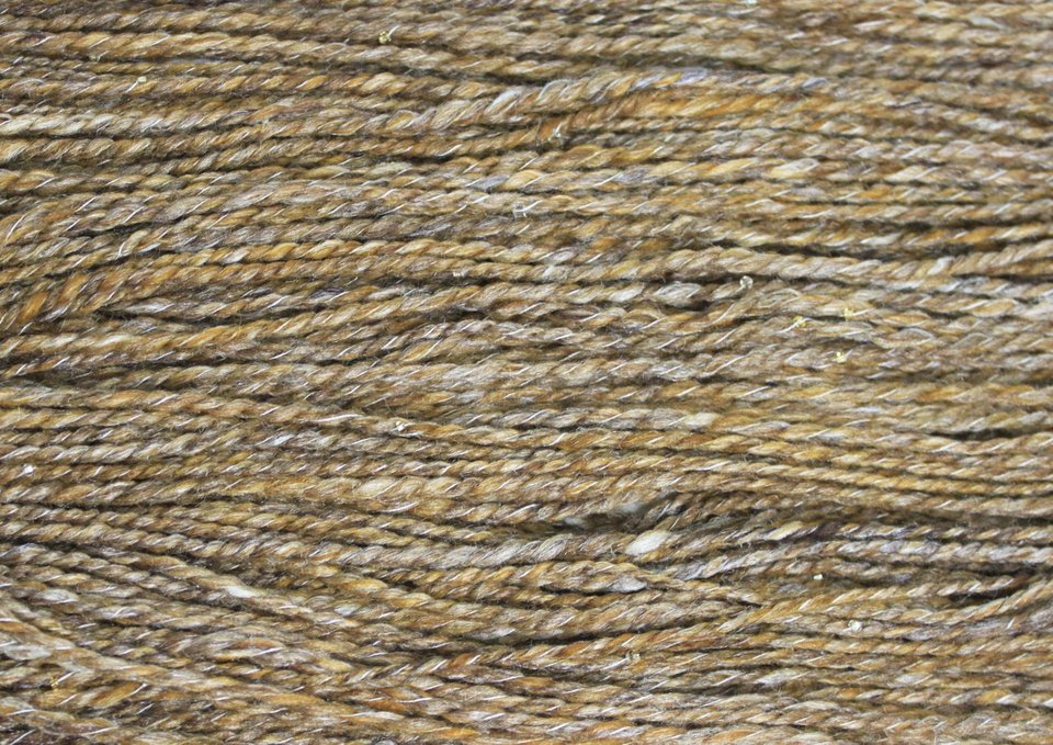 Handspun Beaded Yarn | Merino / Silk | Gruffalo