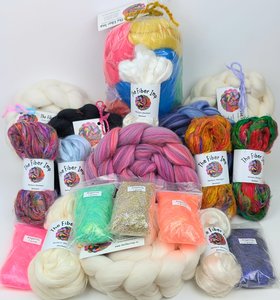 Blending Fiber Sampler - Spinners Bundle - Roving Kit 