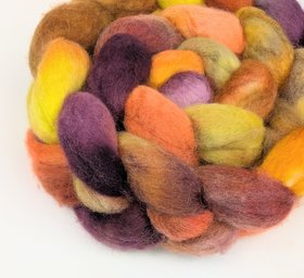 Hand Painted Top / Roving | BFL | Cornucopia