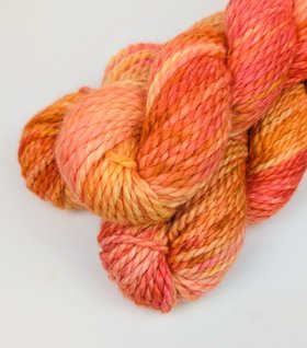 Hand Dyed. Hand Painted Yarn - Baby Alpaca / Merino - Hayride
