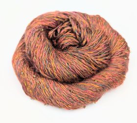 Handspun Beaded Yarn | Bamboo