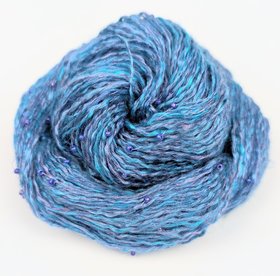 Handspun Beaded Yarn | Bamboo