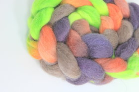 Hand Painted Top / Roving | Baby Alpaca | Fresh Start