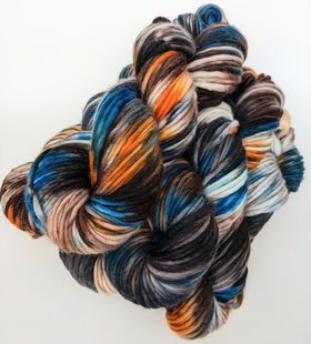 Hand Dyed Yarn | Superwash Merino / Cashmere / Nylon | Spaceballs