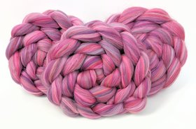 Blended Roving / Combed Top | Merino | Spinning Fiber | Fiesta