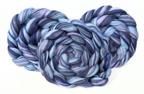 Blended Roving / Combed Top - Merino - Thunderstruck